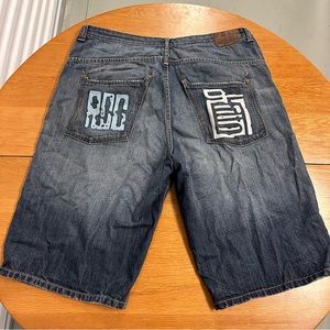 Rocawear Men’s Denim Jean Shorts - Size 42